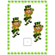 Leprechauns Counting Activity for Saint Patrick`s Day